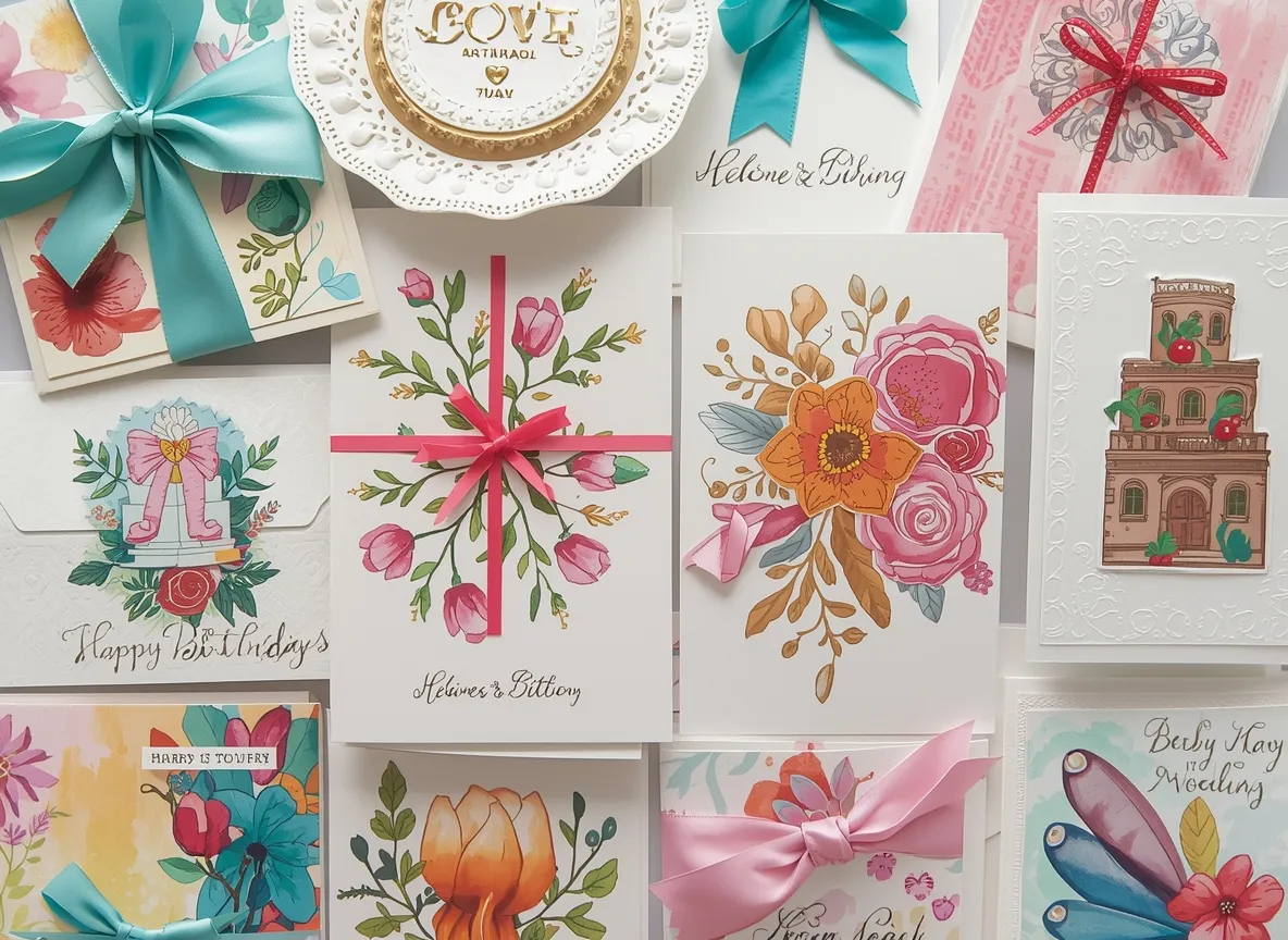 handmade greeting cards collection