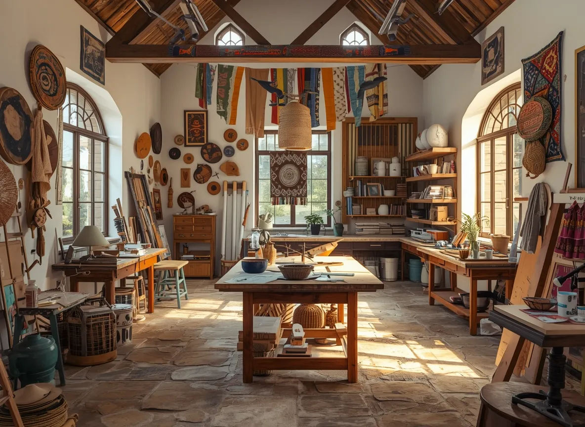 artisan studio workspace